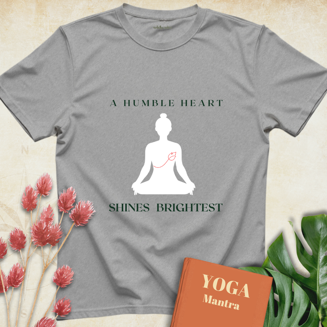 A humble heart shines bright T-shirt