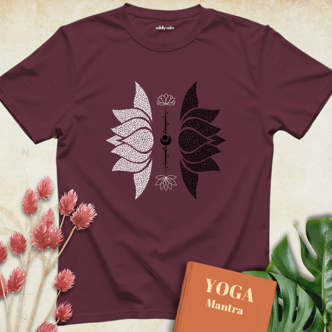 Lotus Yin-Yang T-shirt