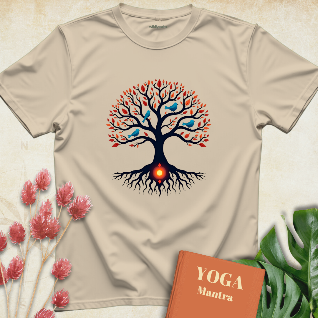 Birds Infusion Tree T-shirt
