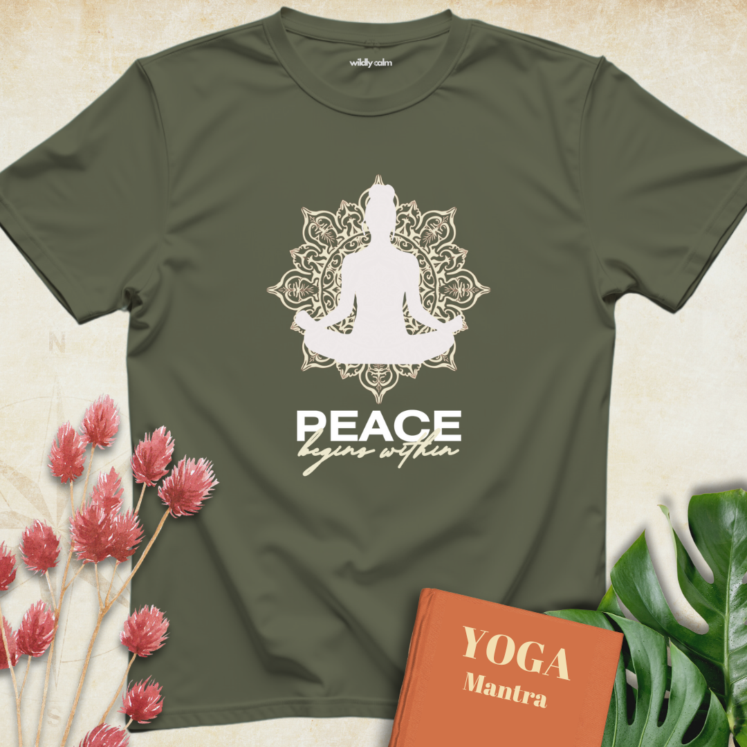 Peace begins within T-shirt