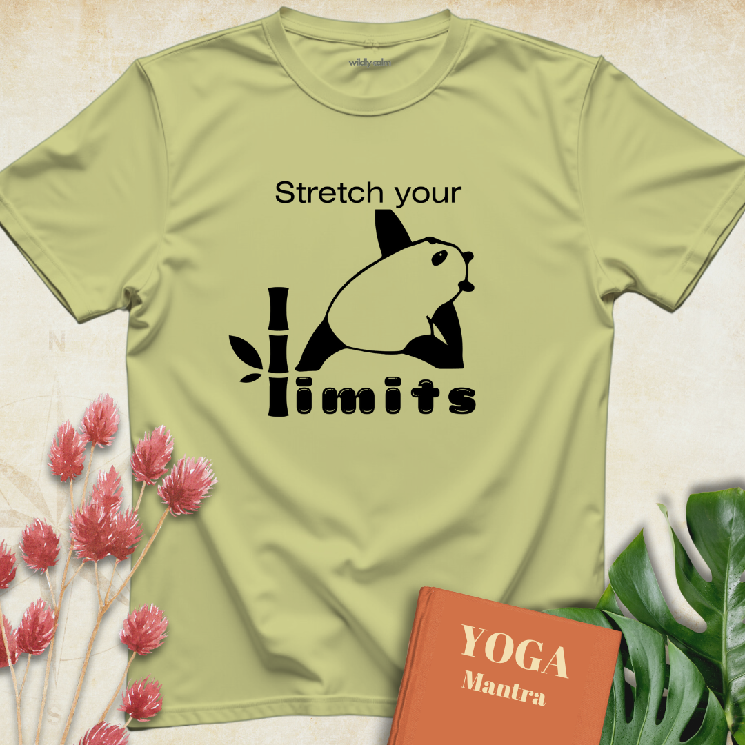 Stretch Your Limits with Panda T-shirt
