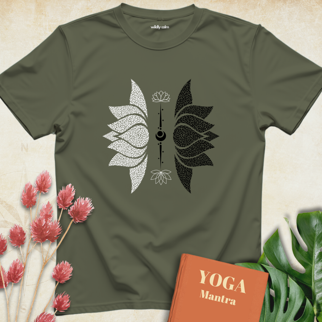 Lotus Yin-Yang T-shirt