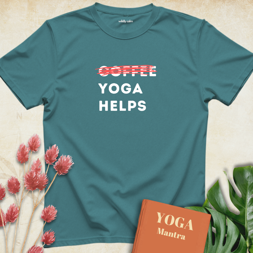 Coffee-Yoga Helps T-shirt