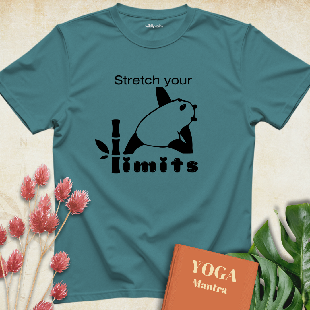 Stretch Your Limits with Panda T-shirt