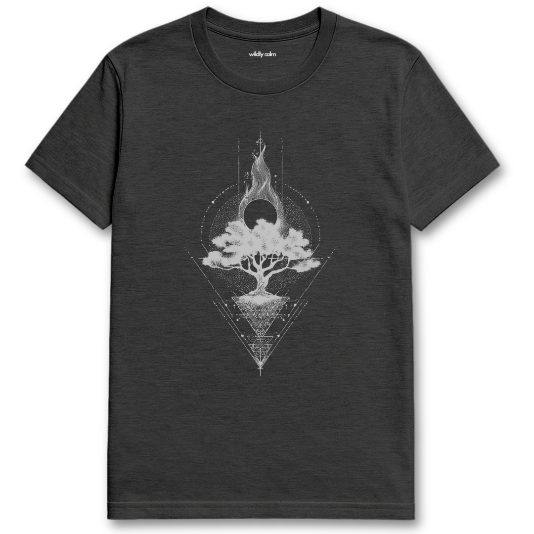Roots of the Universe Tree_Heather Dark Grey - wildly calm