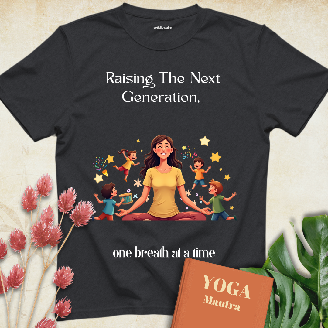 Funny Yoga Mom T-shirt