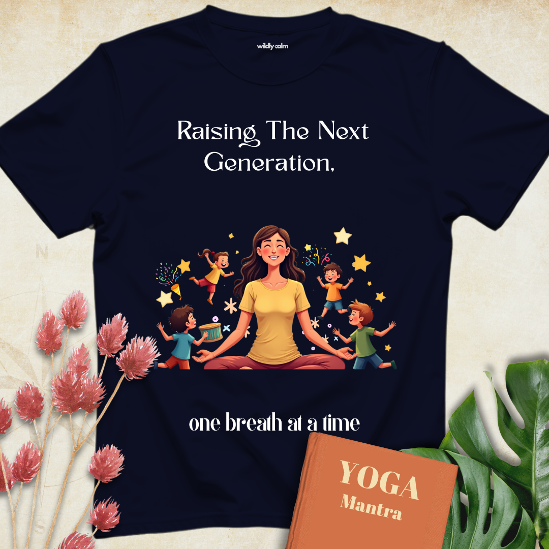 Funny Yoga Mom T-shirt