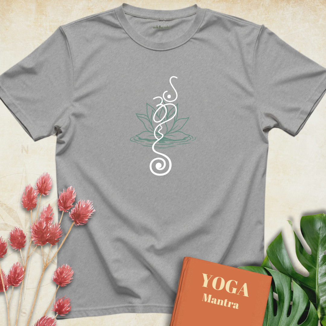 Unalome Om Lotus T-shirt