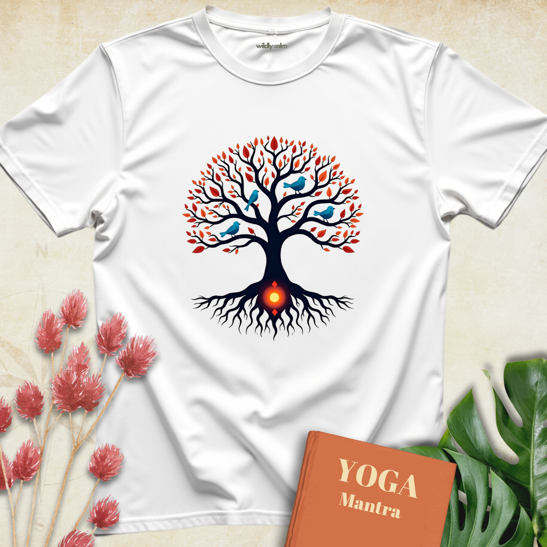 Birds Infusion Tree T-shirt