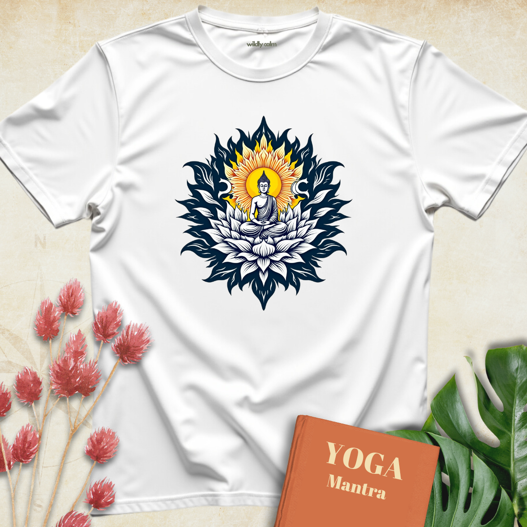 Buddha Lotus art T-shirt