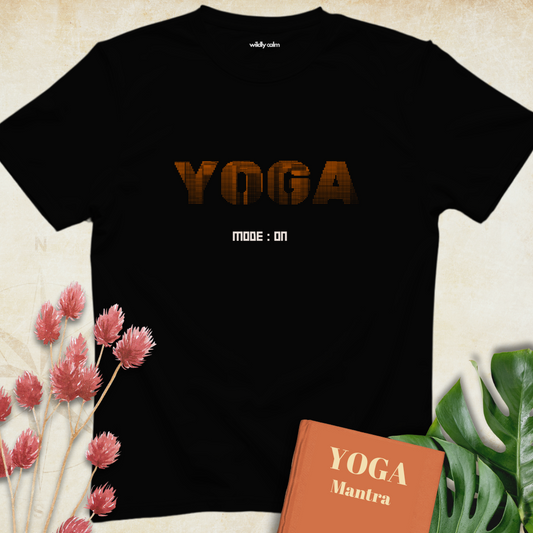Yoga Mode On T-shirt