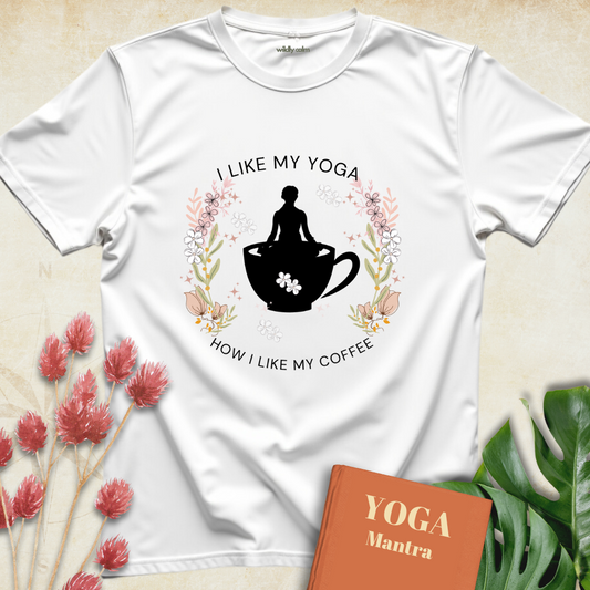 Yoga and Coffee T-shirt