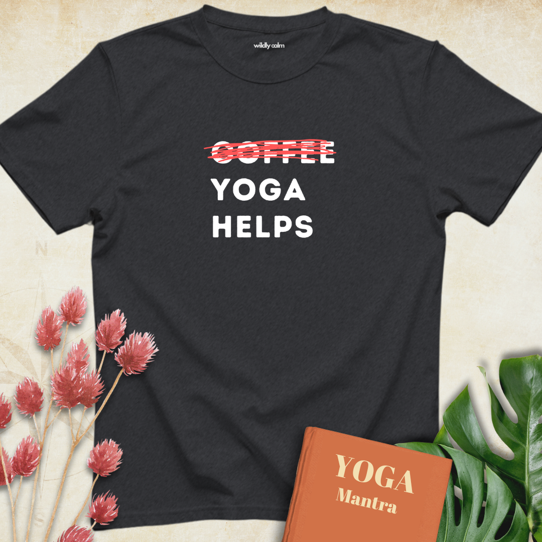 Coffee-Yoga Helps T-shirt