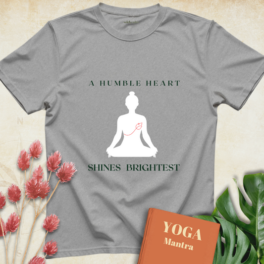 A humble heart shines bright T-shirt