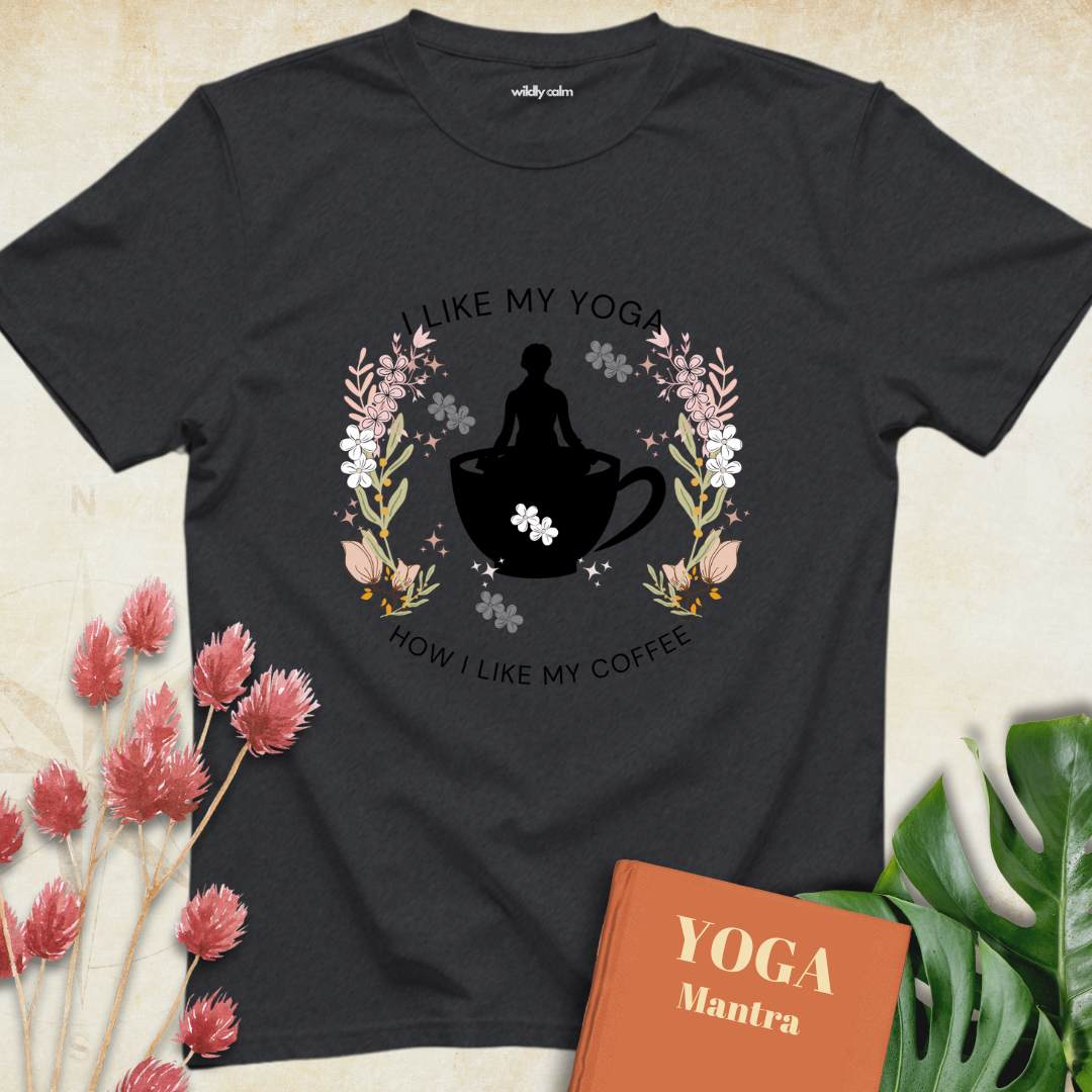 Yoga and Coffee T-shirt