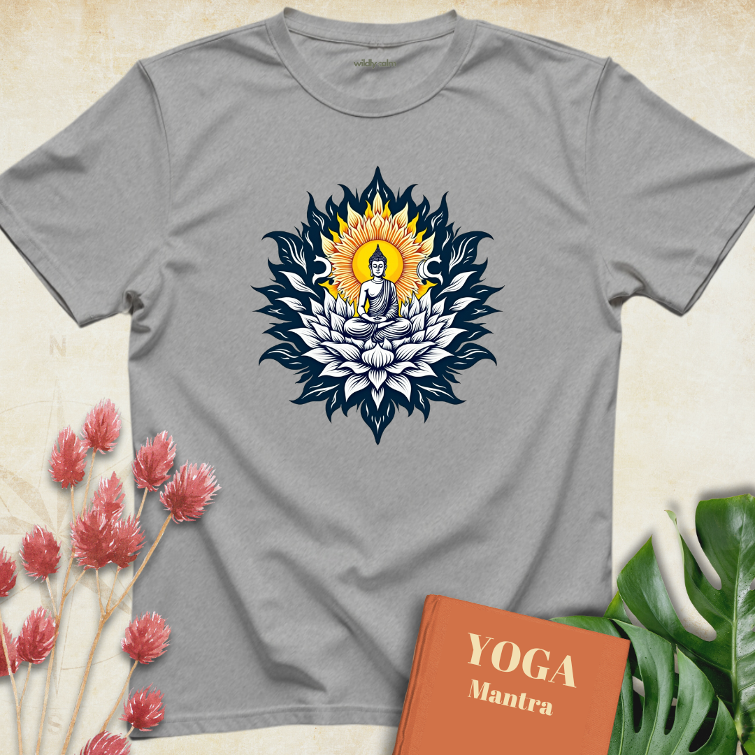 Buddha Lotus art T-shirt
