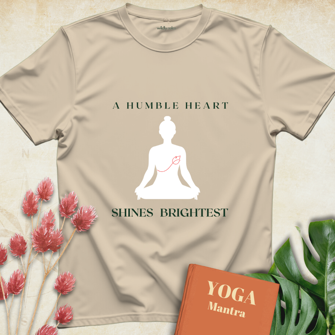 A humble heart shines bright T-shirt