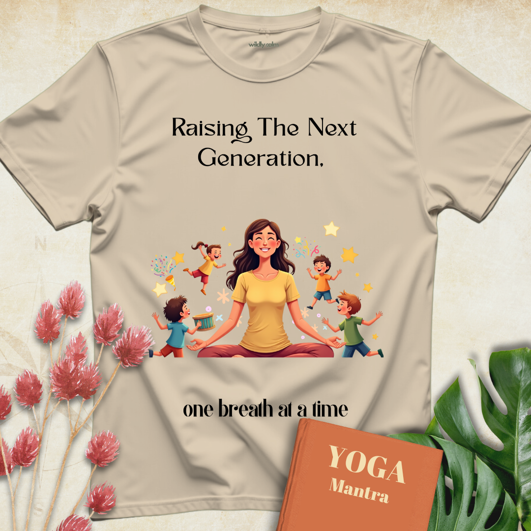 Funny Yoga Mom T-shirt