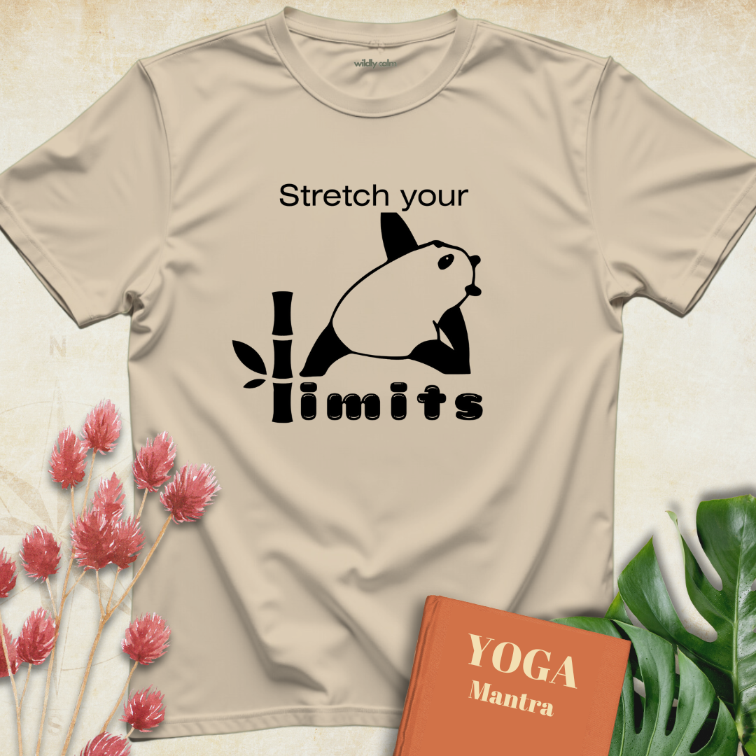 Stretch Your Limits with Panda T-shirt