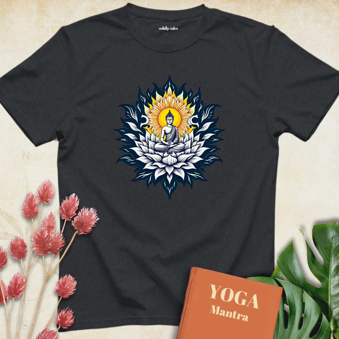 Buddha Lotus art T-shirt