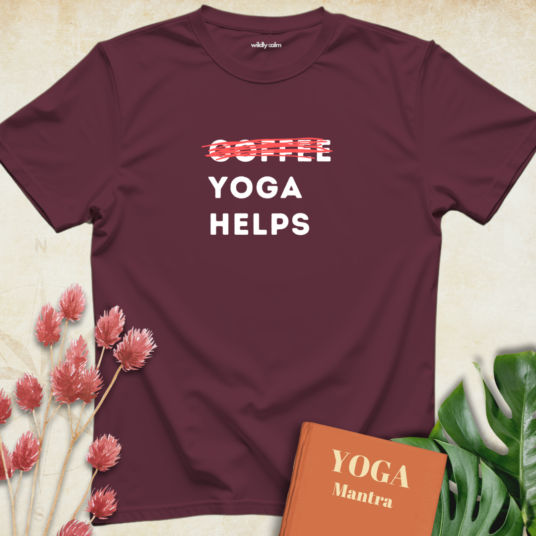 Coffee-Yoga Helps T-shirt