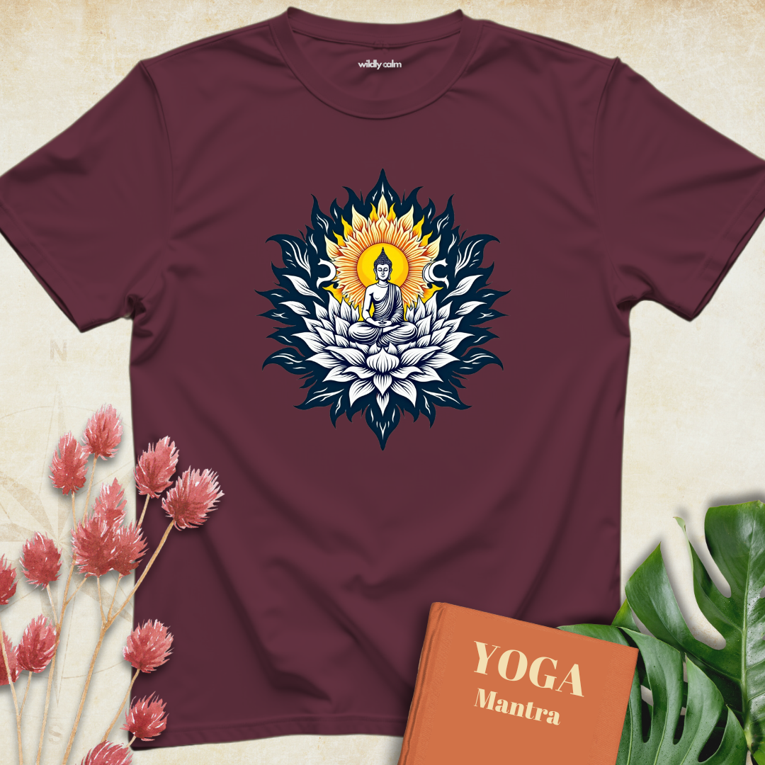 Buddha Lotus art T-shirt