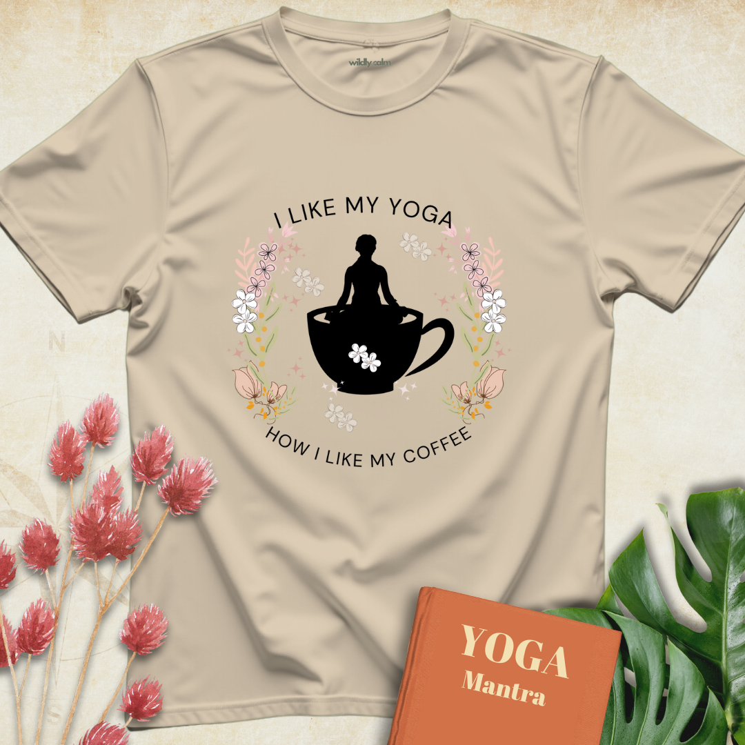 Yoga and Coffee T-shirt