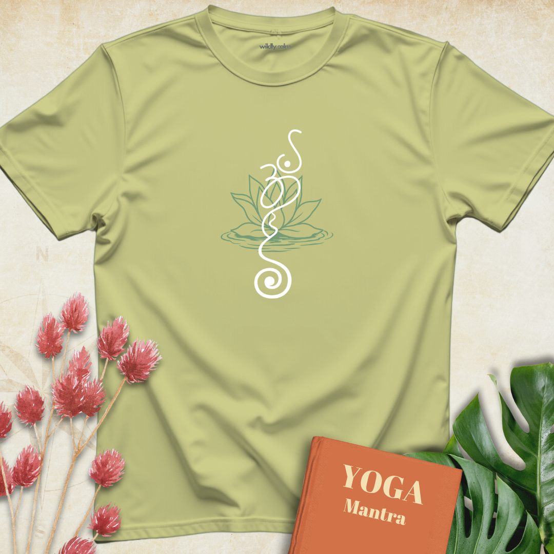 Unalome Om Lotus T-shirt