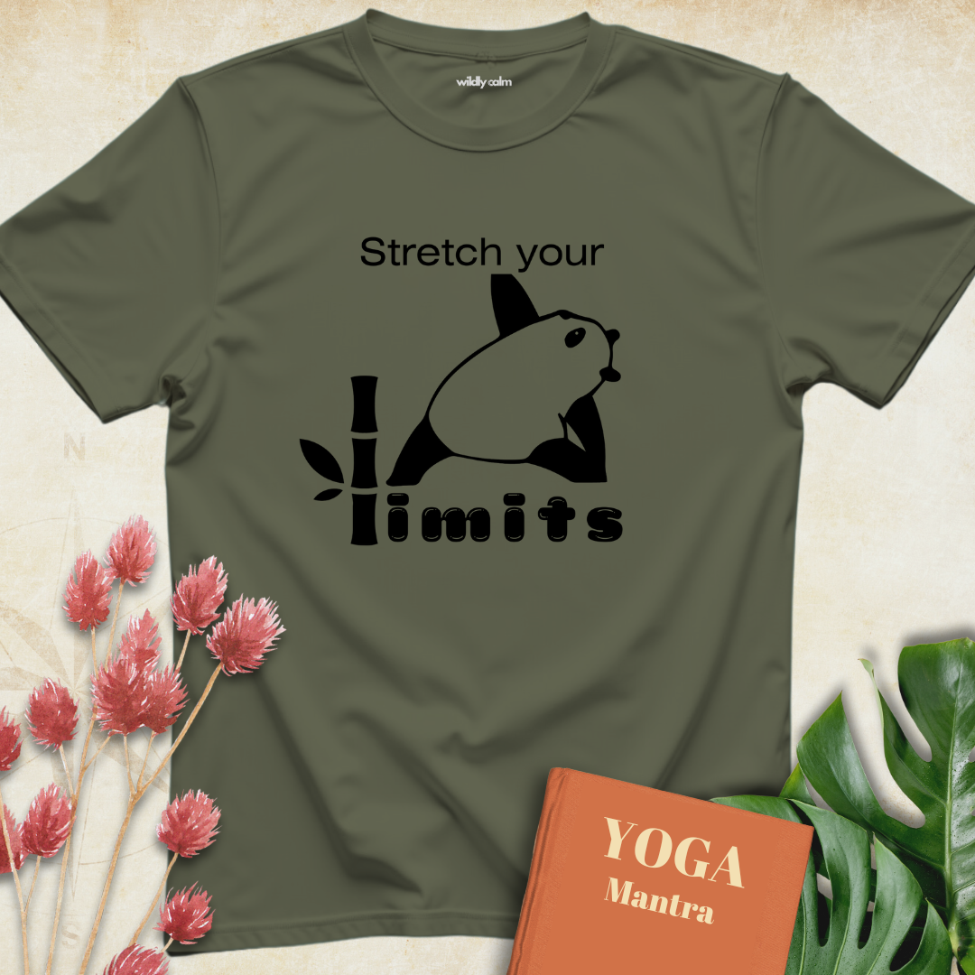 Stretch Your Limits with Panda T-shirt
