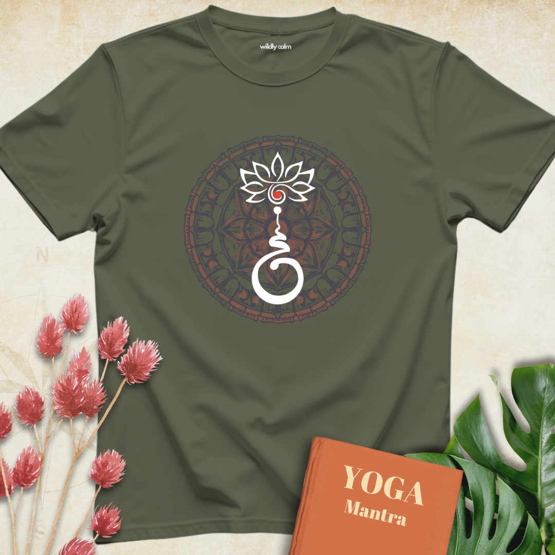 Unalome Lotus mandalaT-shirt