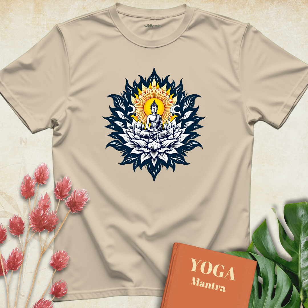 Buddha Lotus art T-shirt