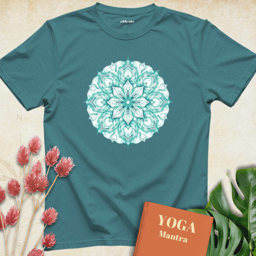 Aquamarine Mandala T-shirt
