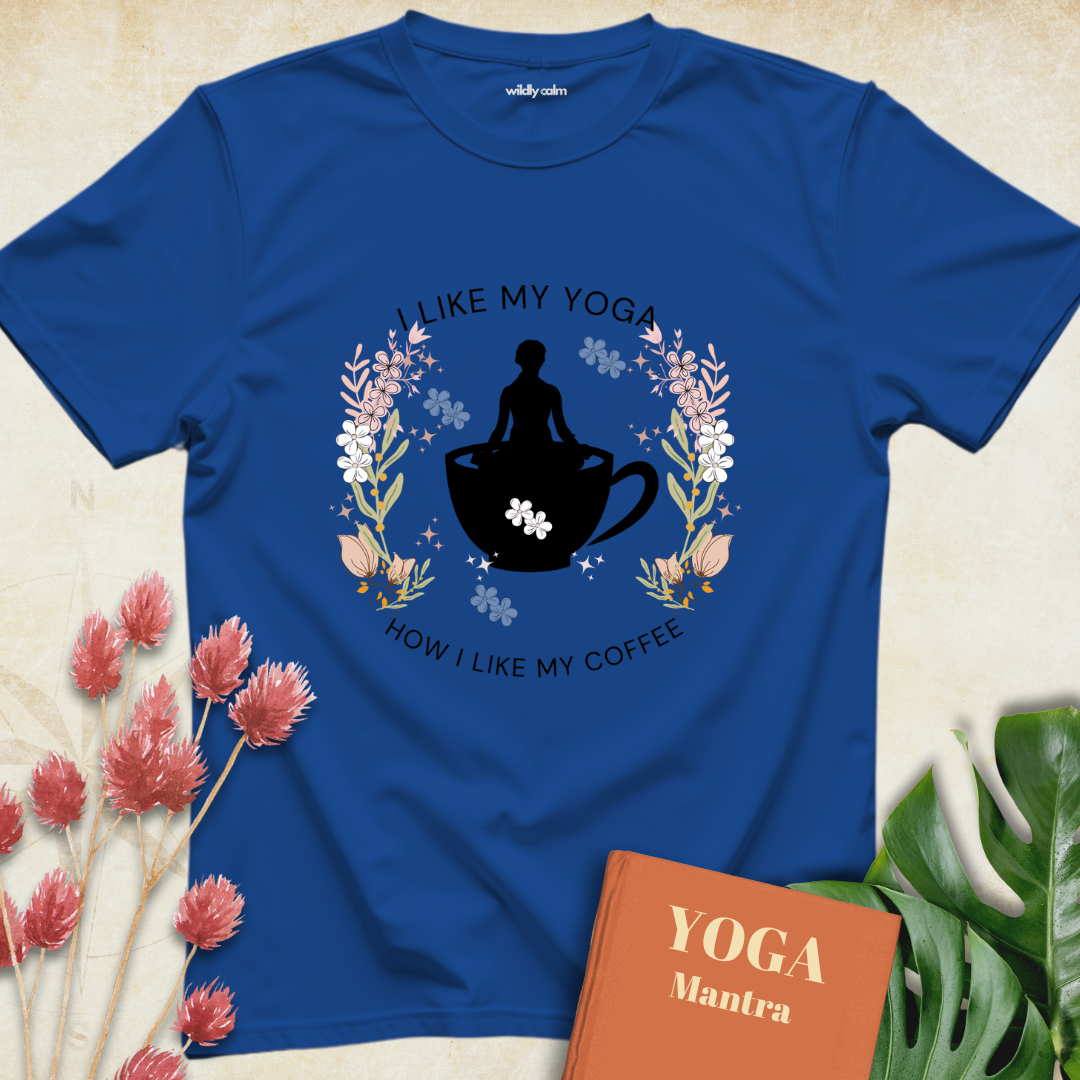 Yoga and Coffee T-shirt