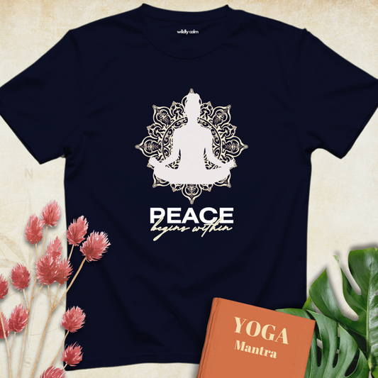 Peace begins within T-shirt