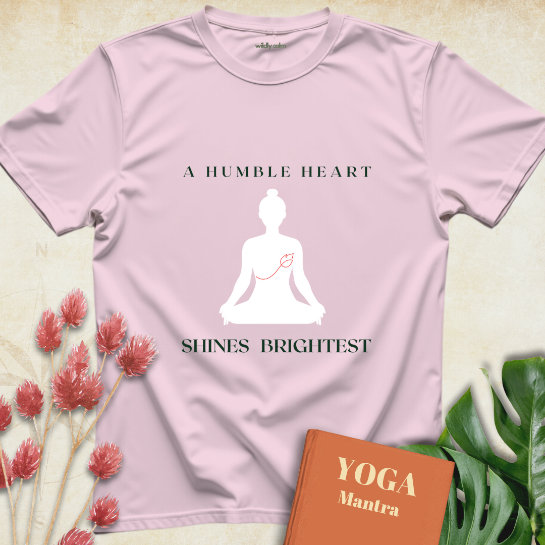A humble heart shines bright T-shirt