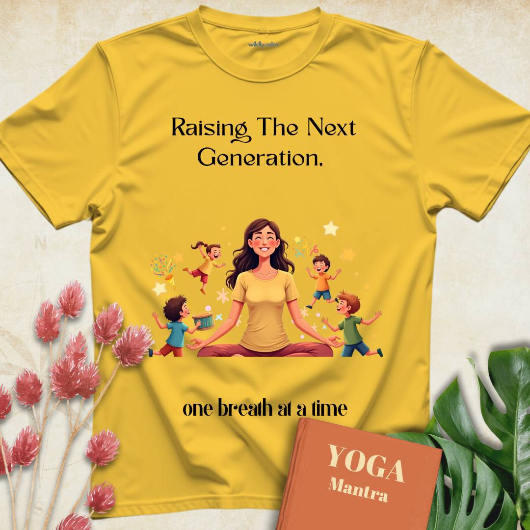 Funny Yoga Mom T-shirt