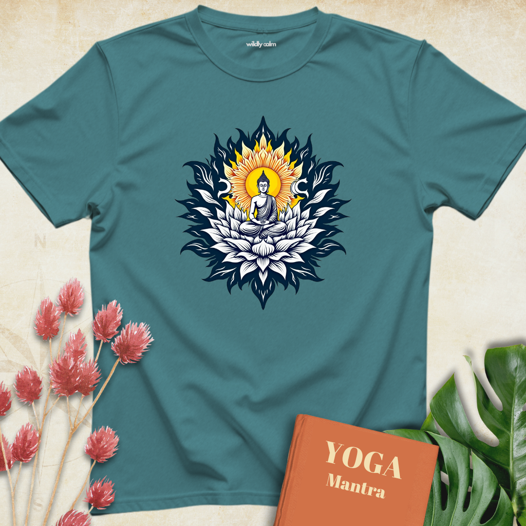 Buddha Lotus art T-shirt