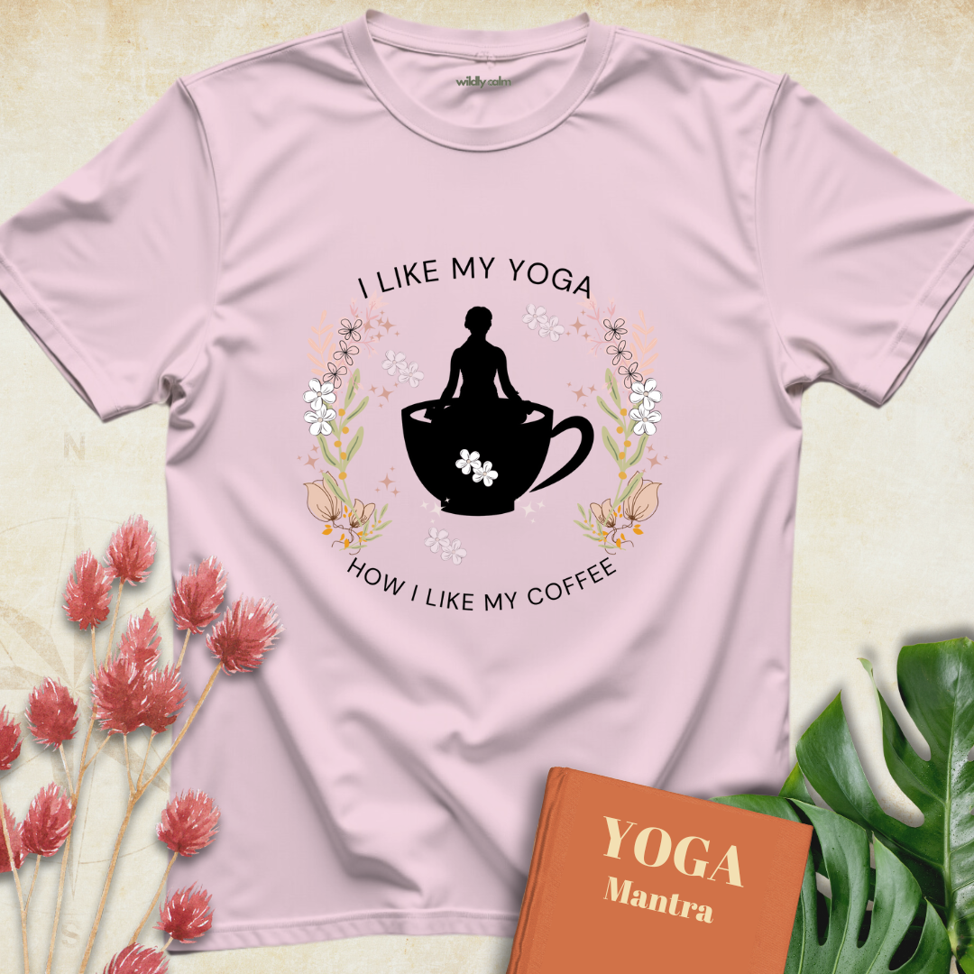 Yoga and Coffee T-shirt