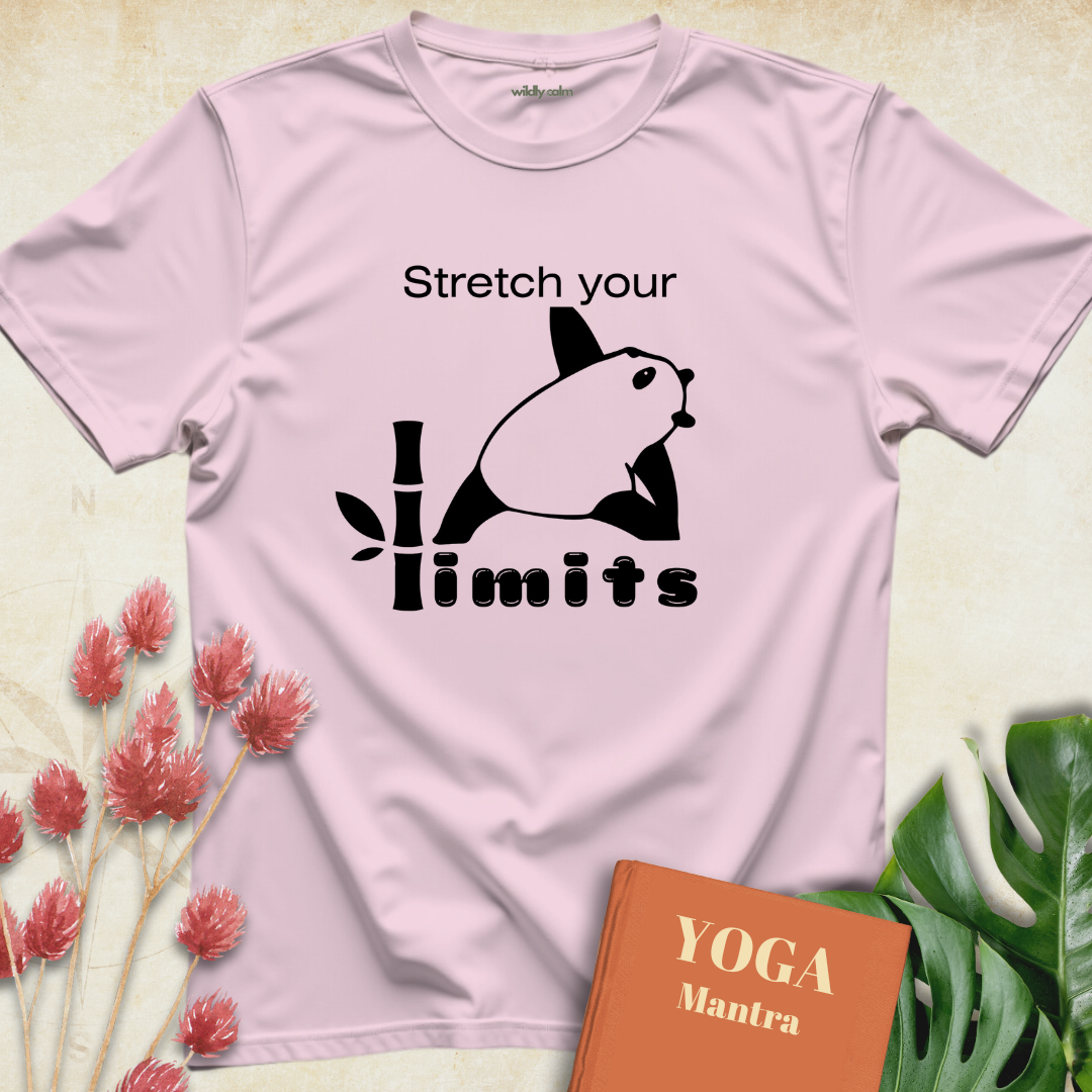 Stretch Your Limits with Panda T-shirt